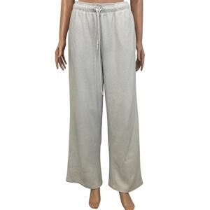 Fabletics medium ribbed brushed lounge casual straight leg pant P4 3265